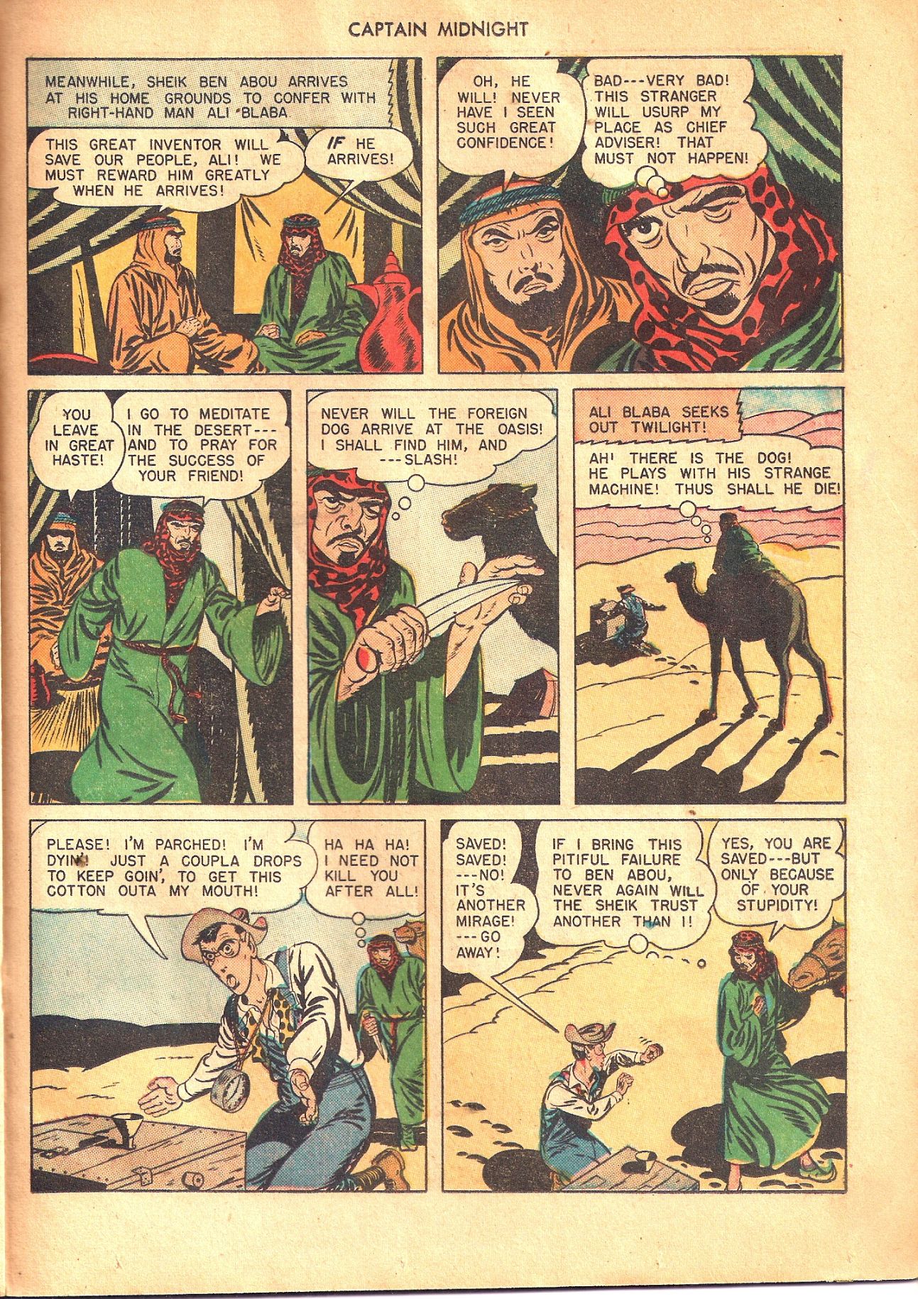 Read online Captain Midnight (1942) comic -  Issue #45 - 29
