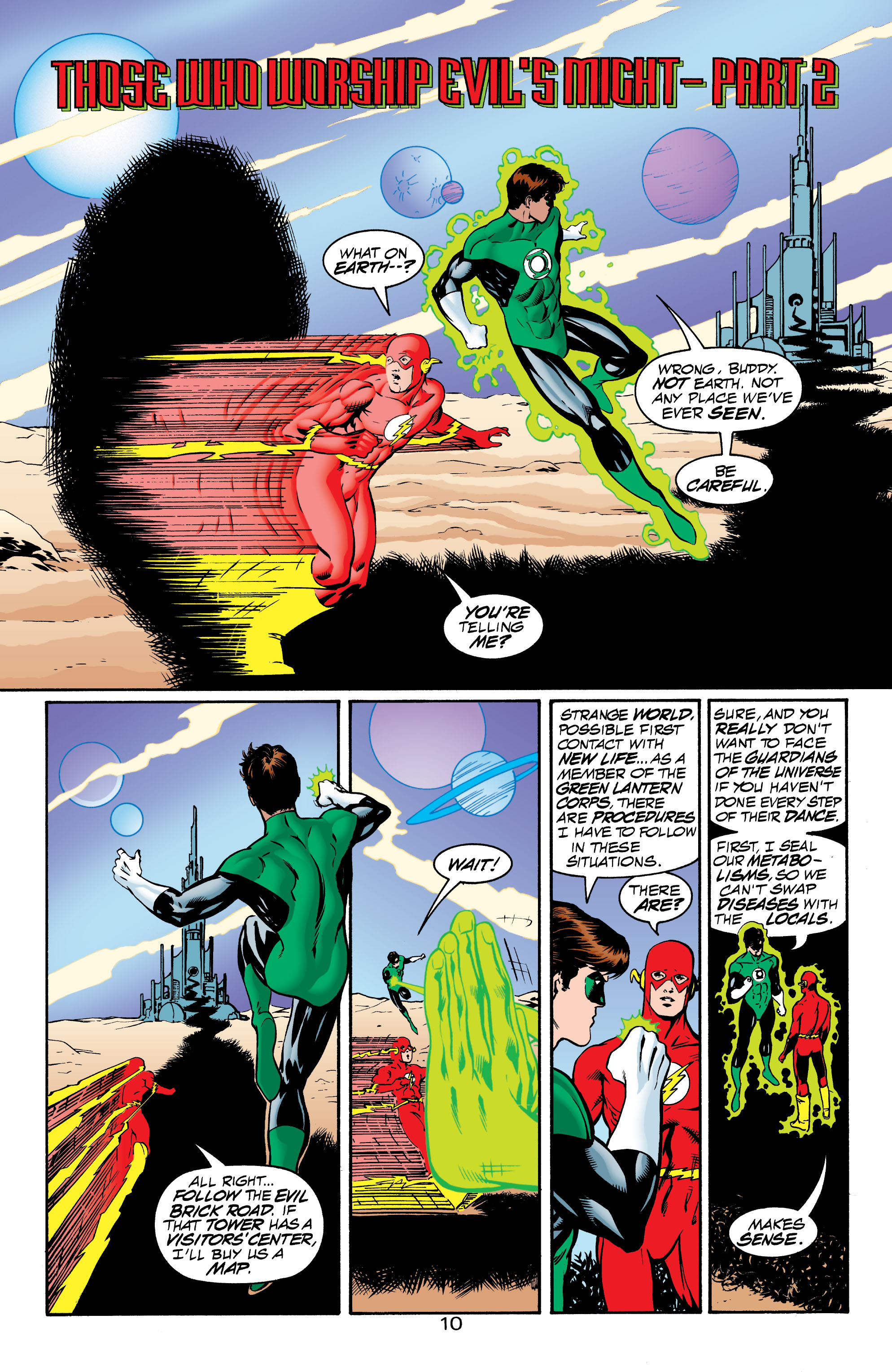 Flash & Green Lantern: The Brave and the Bold 1 Page 10