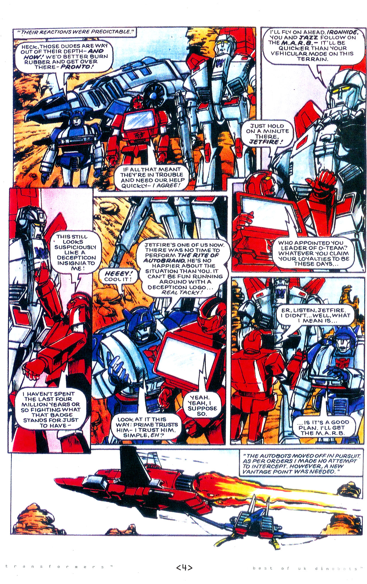 Read online The Transformers: Best of UK: Dinobots comic -  Issue #3 - 7