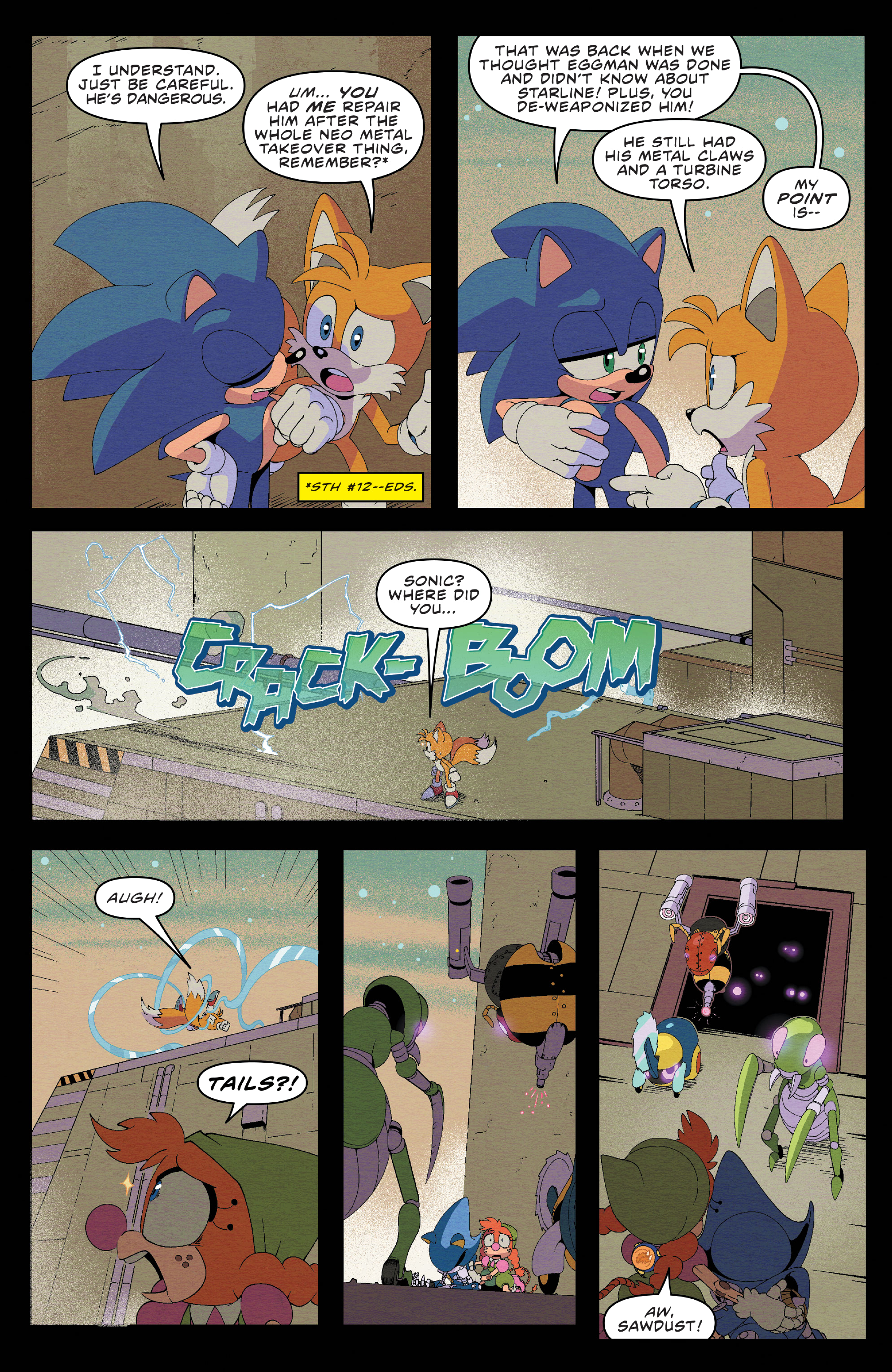 Read online Sonic the Hedgehog (2018) comic -  Issue #50 - 7