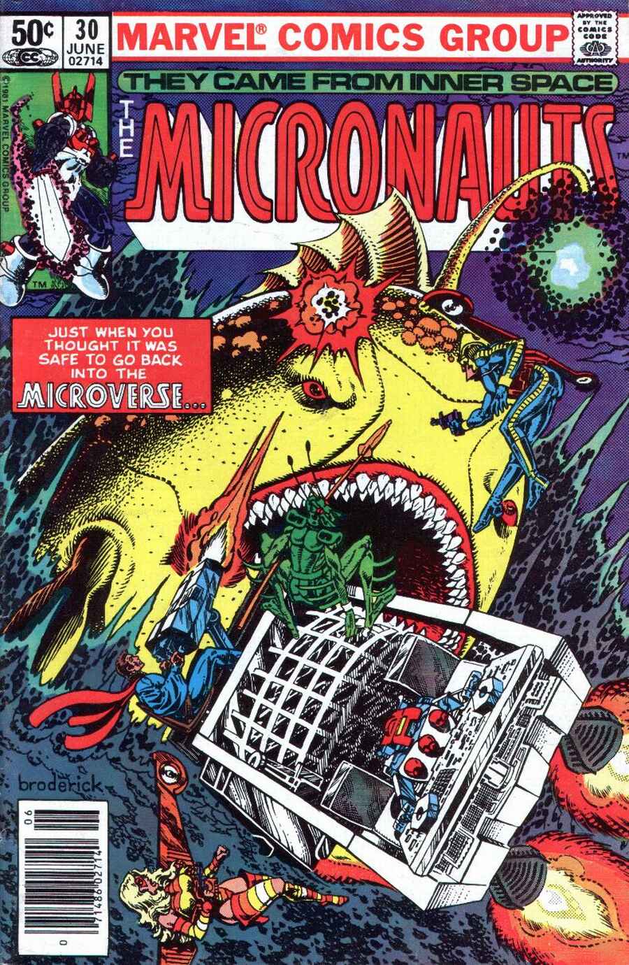 Read online Micronauts (1979) comic -  Issue #30 - 1