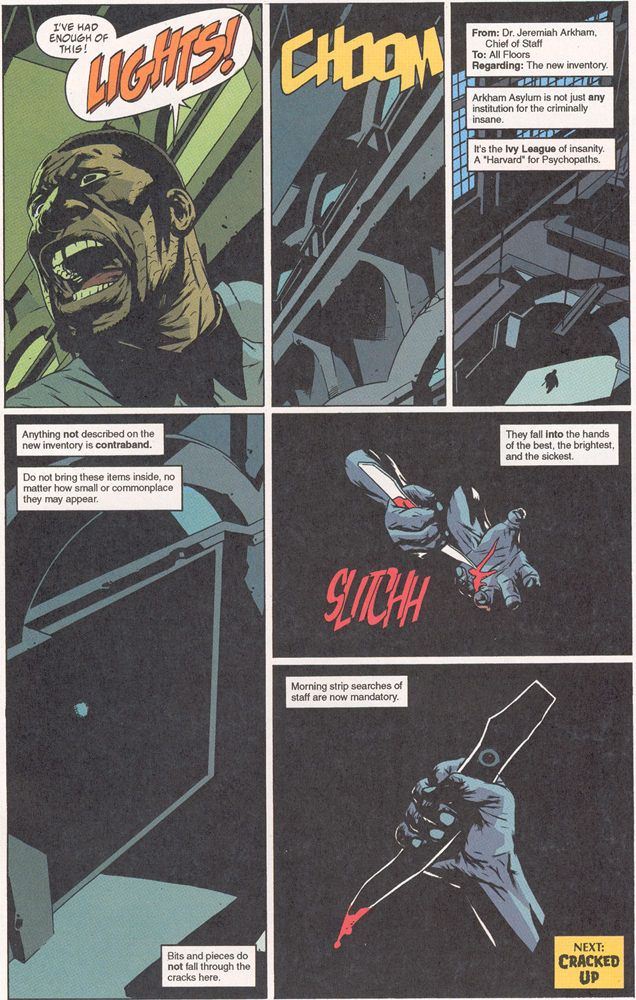Read online Arkham Asylum: Living Hell comic -  Issue #2 - 23