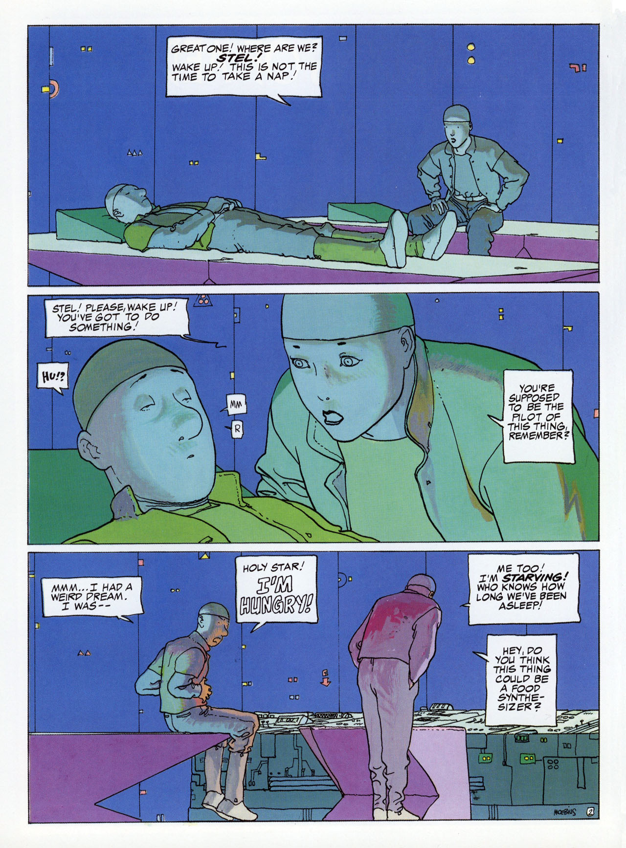 Read online Epic Graphic Novel: Moebius comic -  Issue # TPB 5 - 8