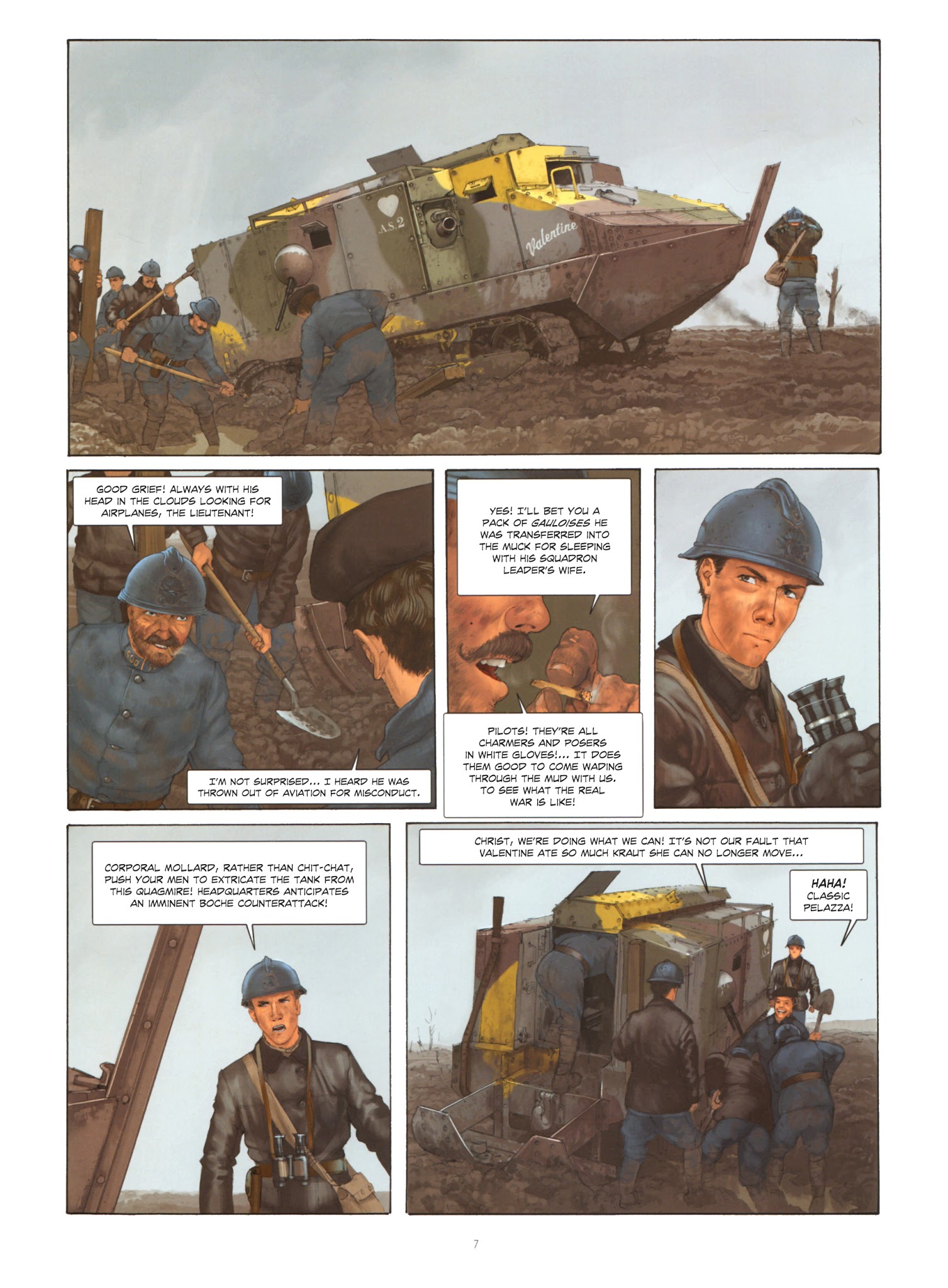 Read online Le Pilote à l'Edelweiss comic -  Issue #1 - 9
