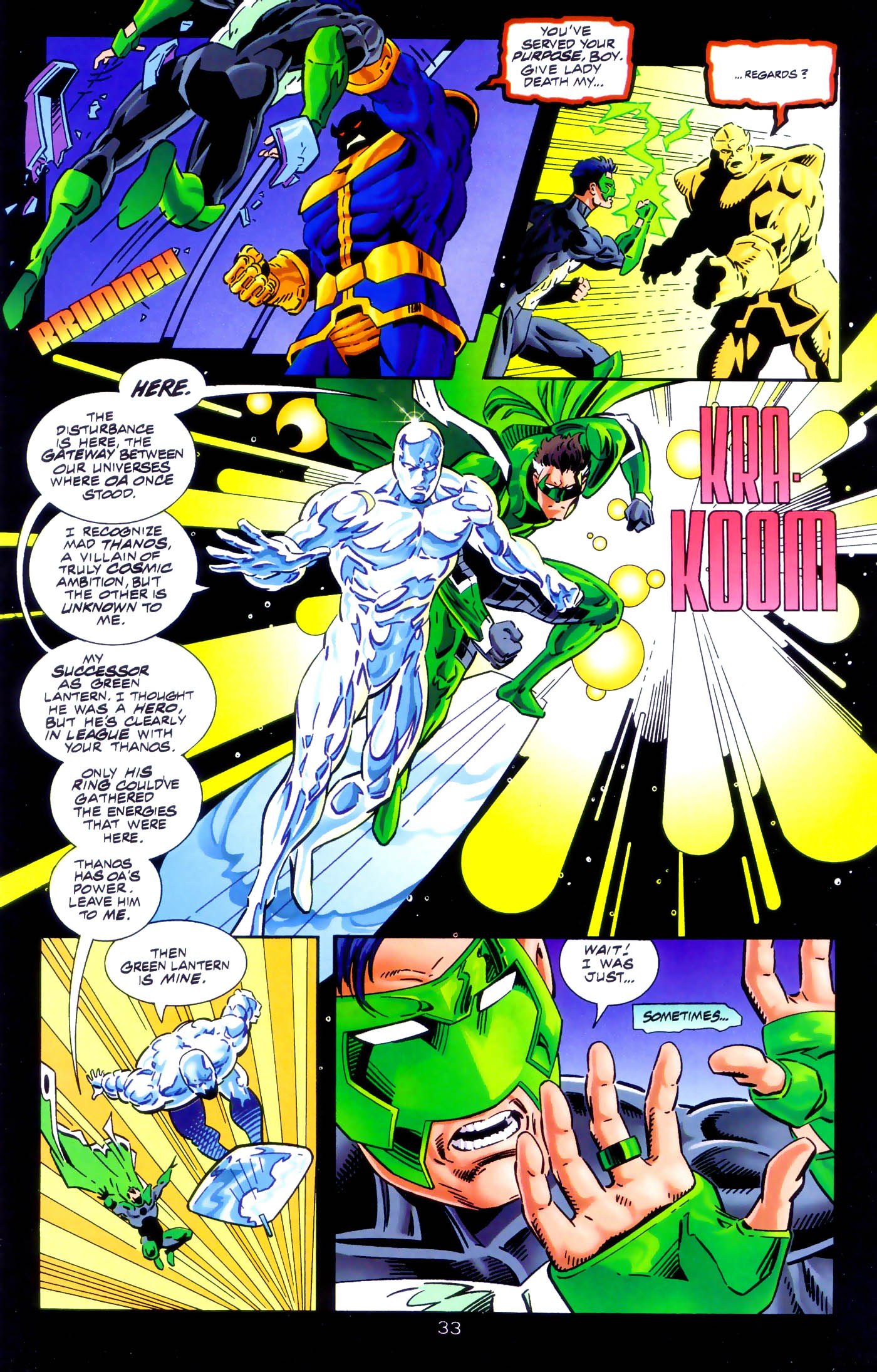 Read online Green Lantern/Silver Surfer: Unholy Alliances comic -  Issue # Full - 34