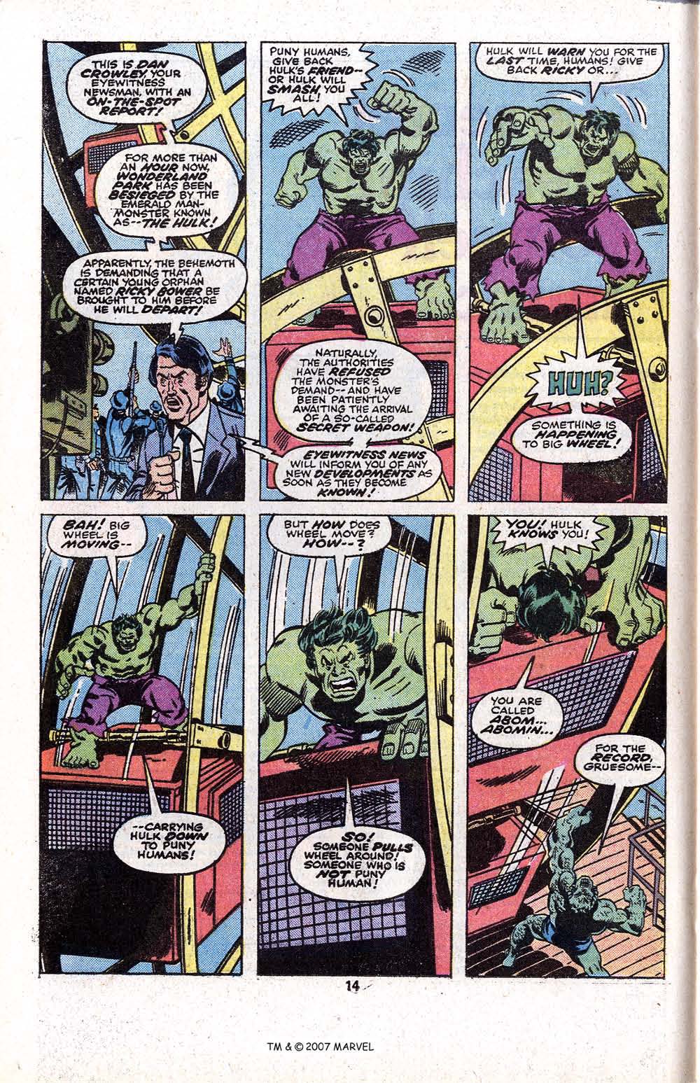 Read online The Incredible Hulk (1968) comic -  Issue #195 - 16