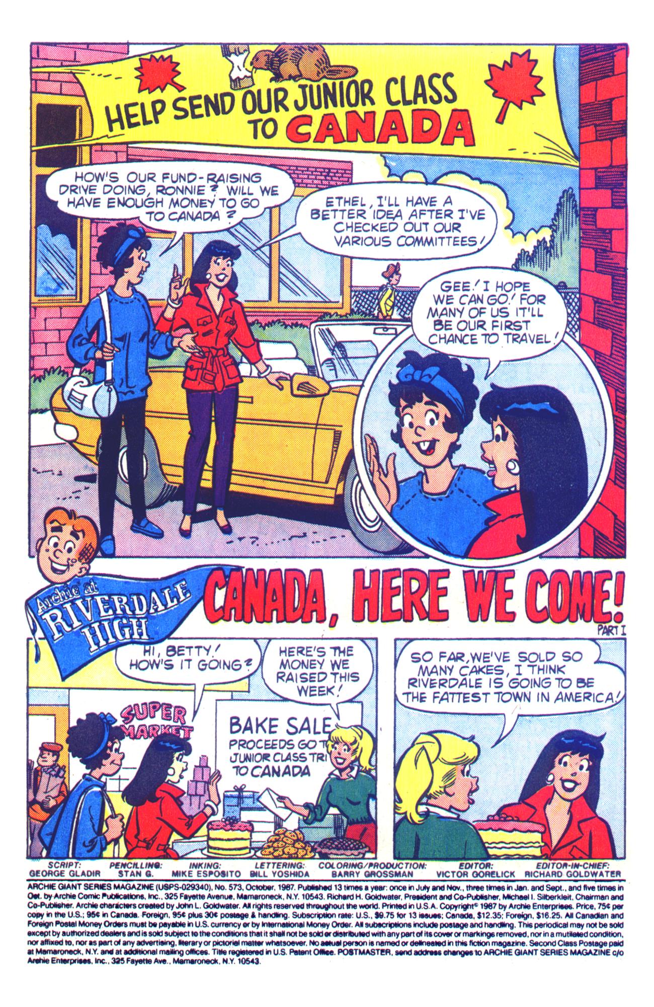 Read online Archie Giant Series Magazine comic -  Issue #573 - 3