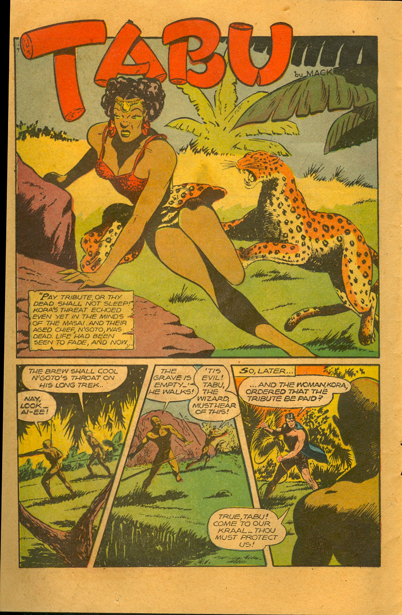 Read online Jungle Comics comic -  Issue #88 - 37
