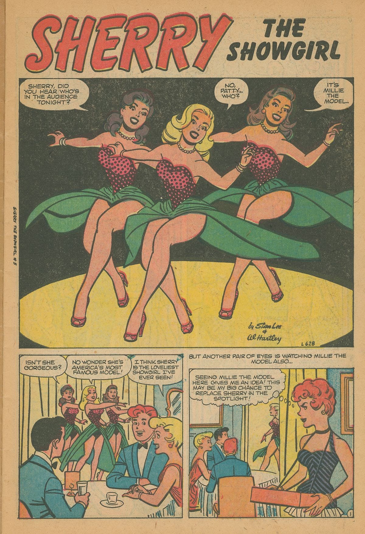 Read online Sherry the Showgirl (1957) comic -  Issue #5 - 3