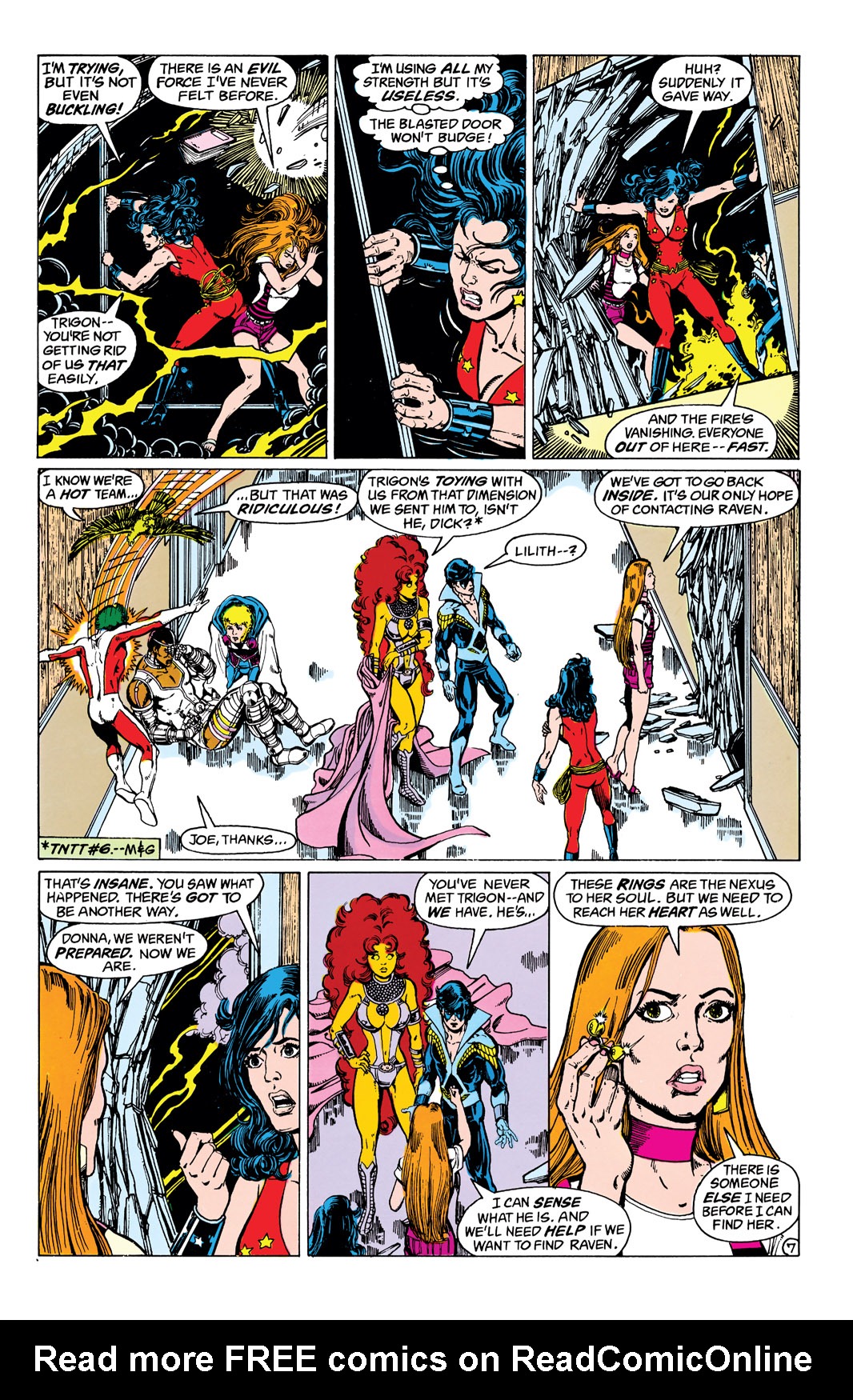 Read online The New Teen Titans (1984) comic -  Issue #2 - 8