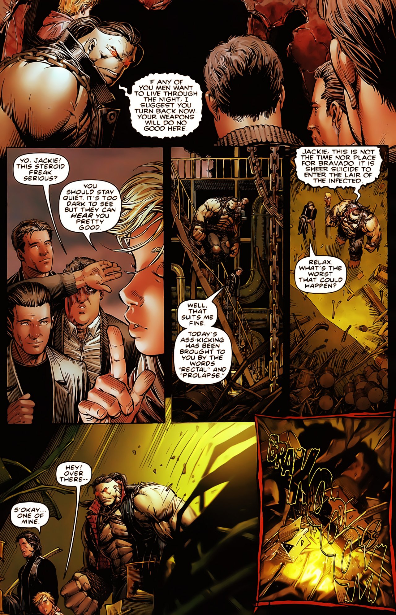 Read online The Darkness/Pitt comic -  Issue #2 - 17