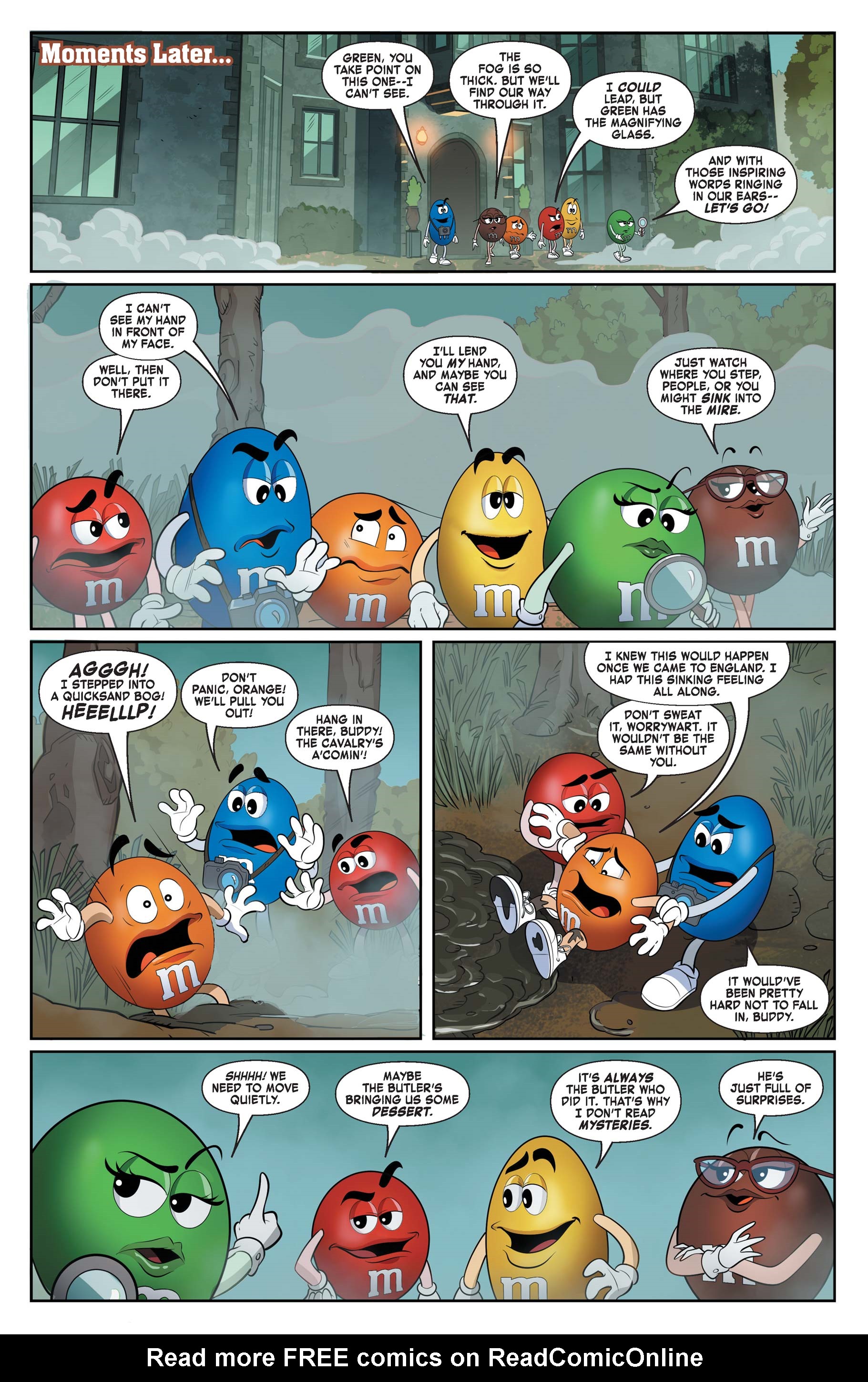 Read online M&Ms - Mistaken Identity comic -  Issue #1 - 9