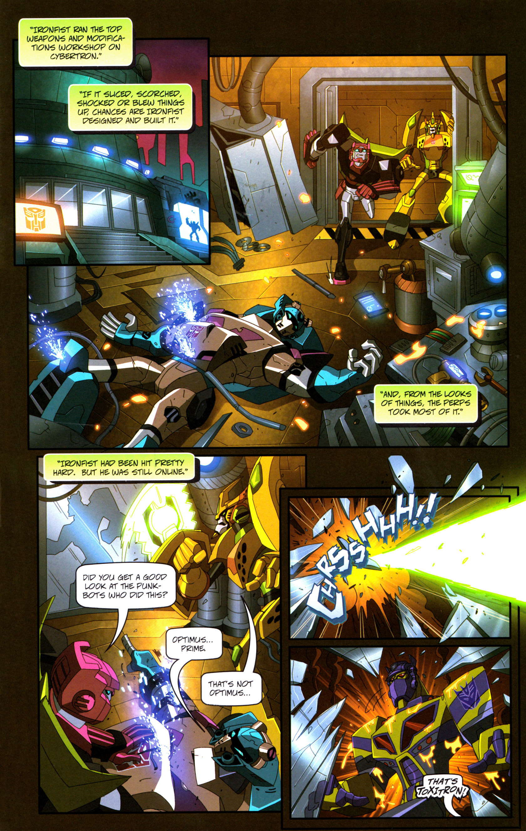 Read online Transformers: Timelines comic -  Issue #6 - 17