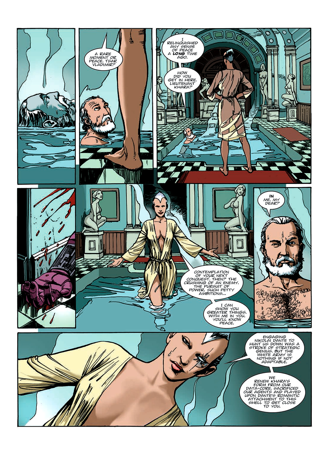 Read online Nikolai Dante comic -  Issue # TPB 7 - 160