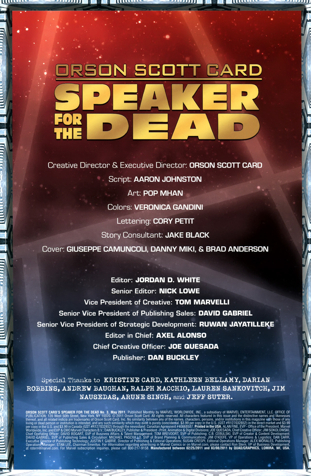 Read online Orson Scott Card's Speaker for the Dead comic -  Issue #3 - 2