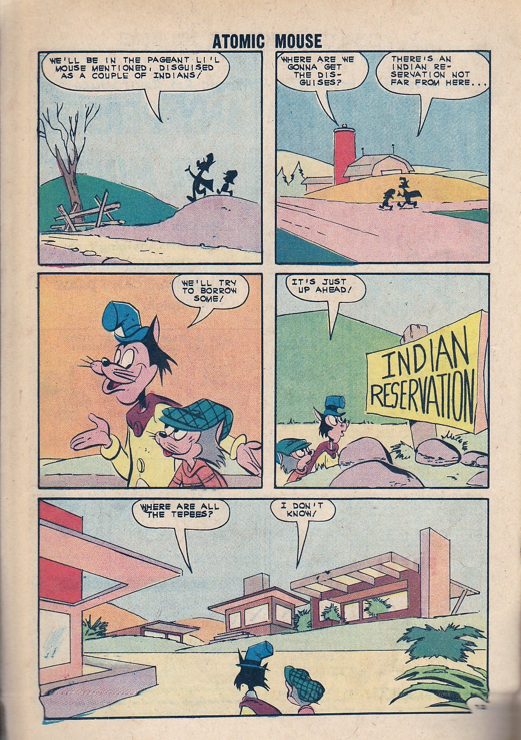 Read online Atomic Mouse comic -  Issue #51 - 16