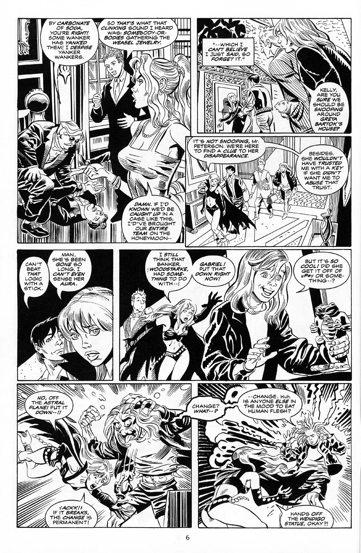 Read online Soulsearchers and Company comic -  Issue #63 - 8
