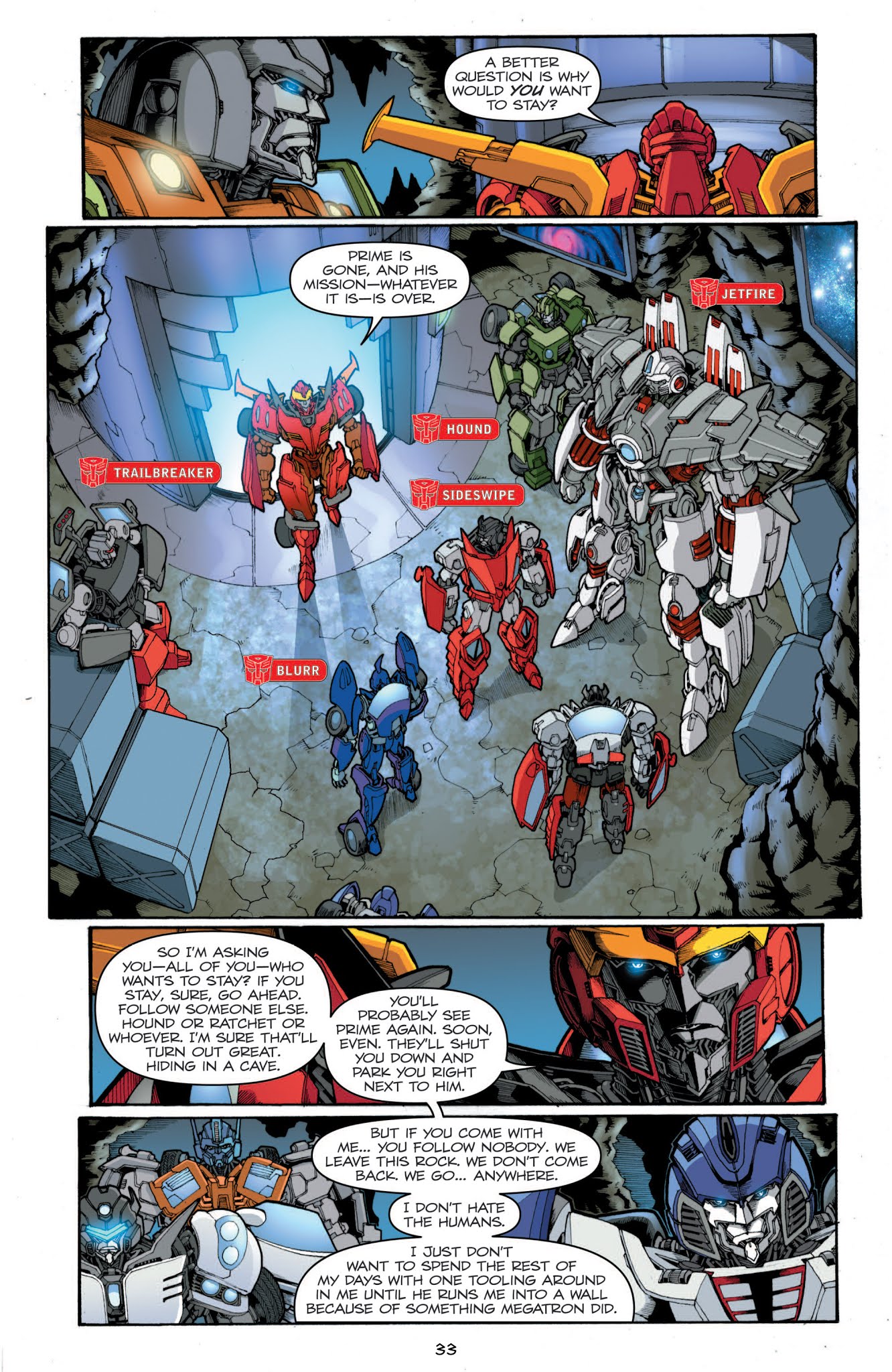 Read online Transformers: The IDW Collection comic -  Issue # TPB 6 (Part 1) - 33