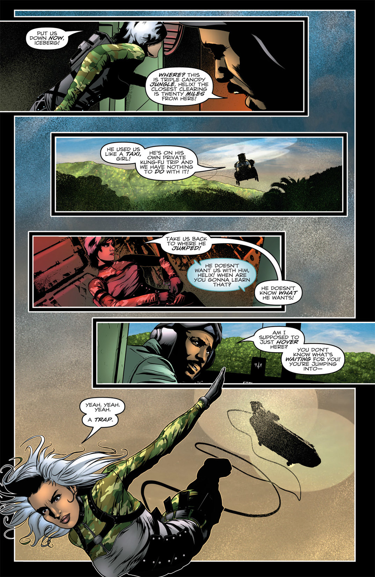 Read online G.I. Joe: Snake Eyes comic -  Issue #10 - 16