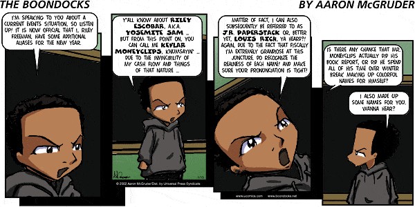 Read online The Boondocks Collection comic -  Issue # Year 2002 - 13