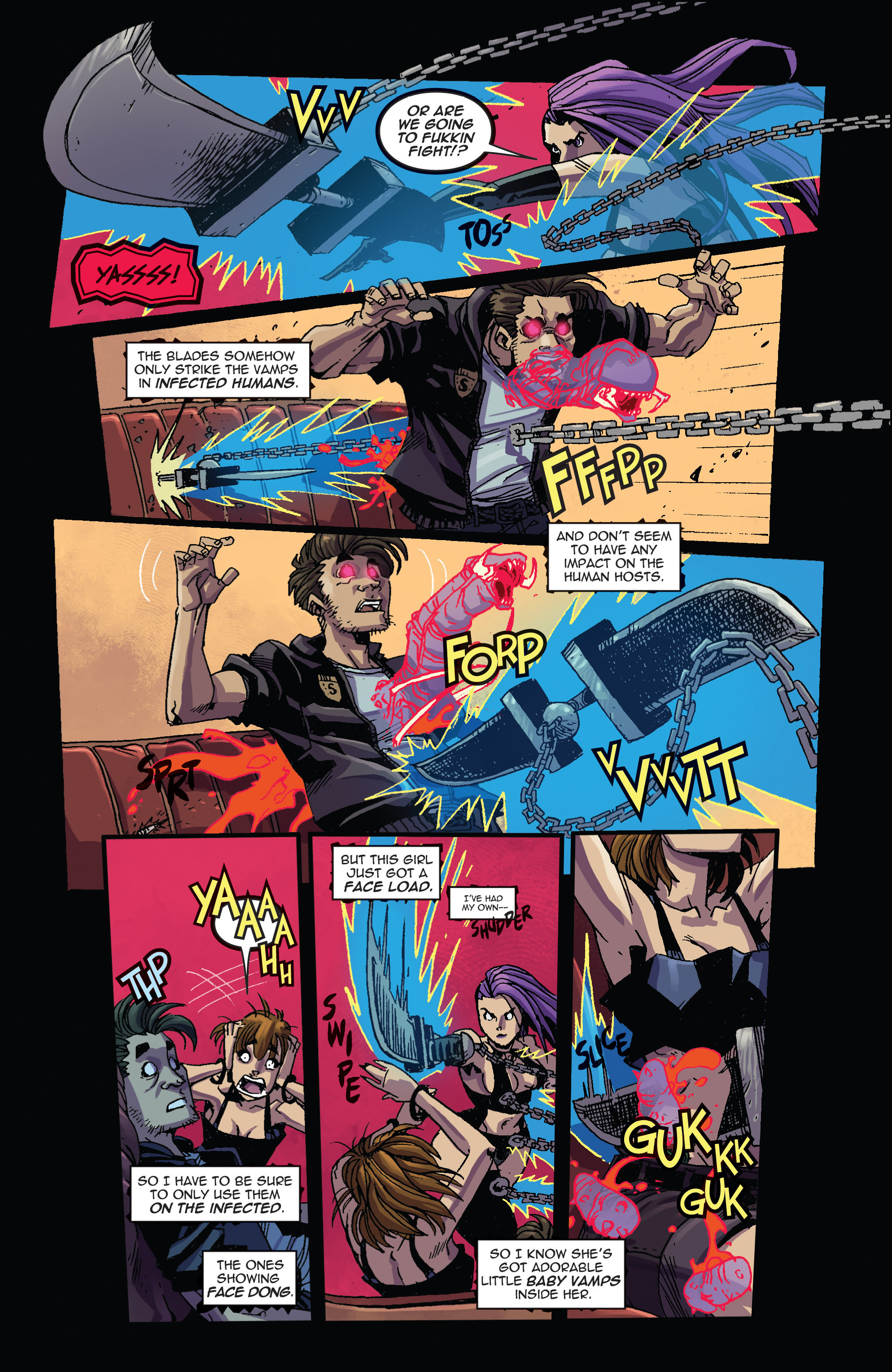 Read online Vampblade comic -  Issue #5 - 9