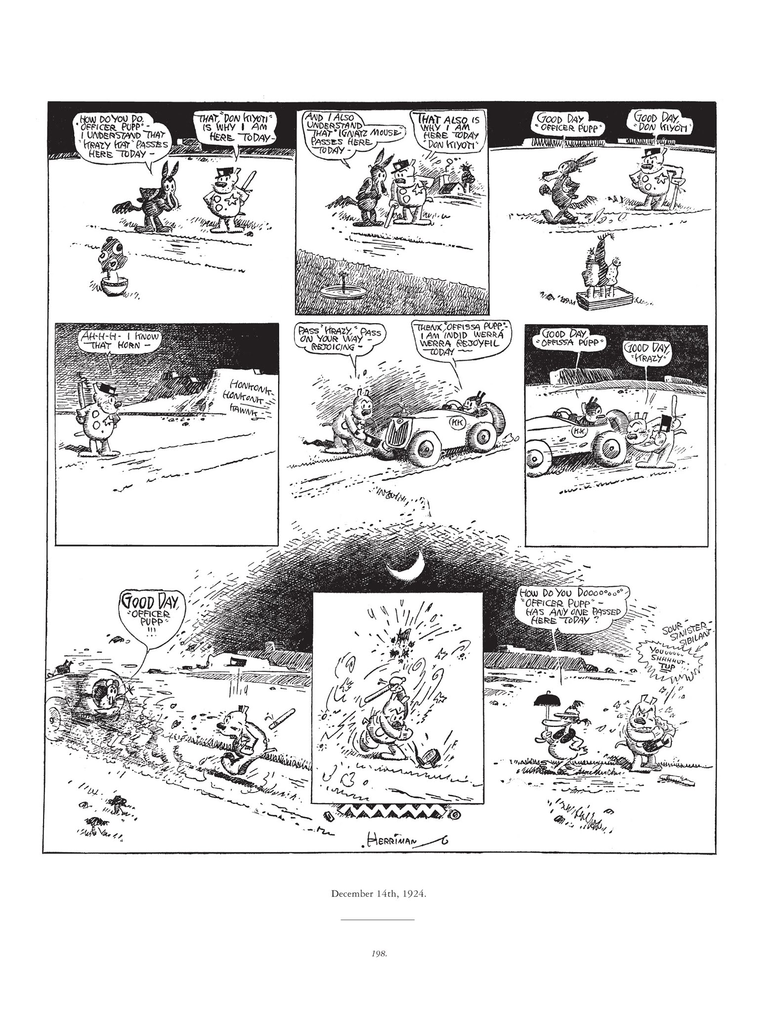 Read online Krazy & Ignatz comic -  Issue # TPB 3 - 198