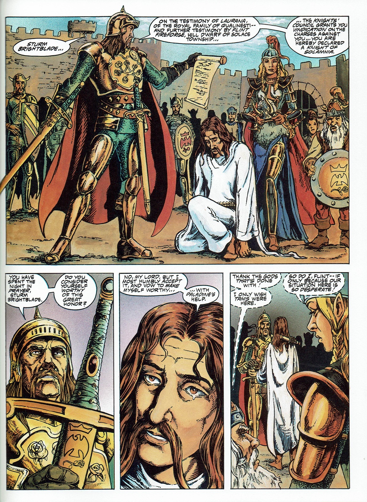 Read online Dragonlance Saga comic -  Issue #5 - 47