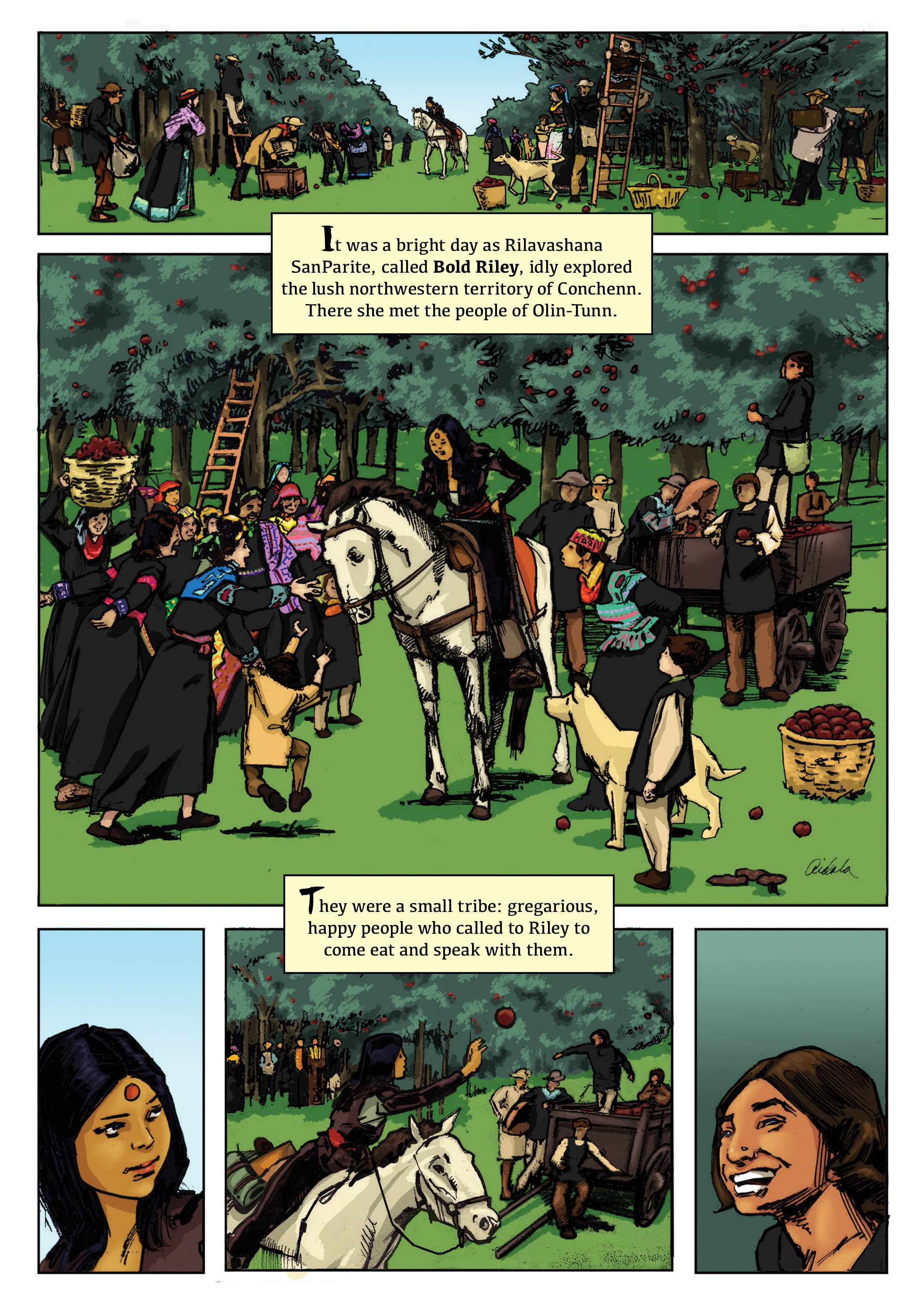 Read online The Legend of Bold Riley comic -  Issue # TPB (Part 1) - 96