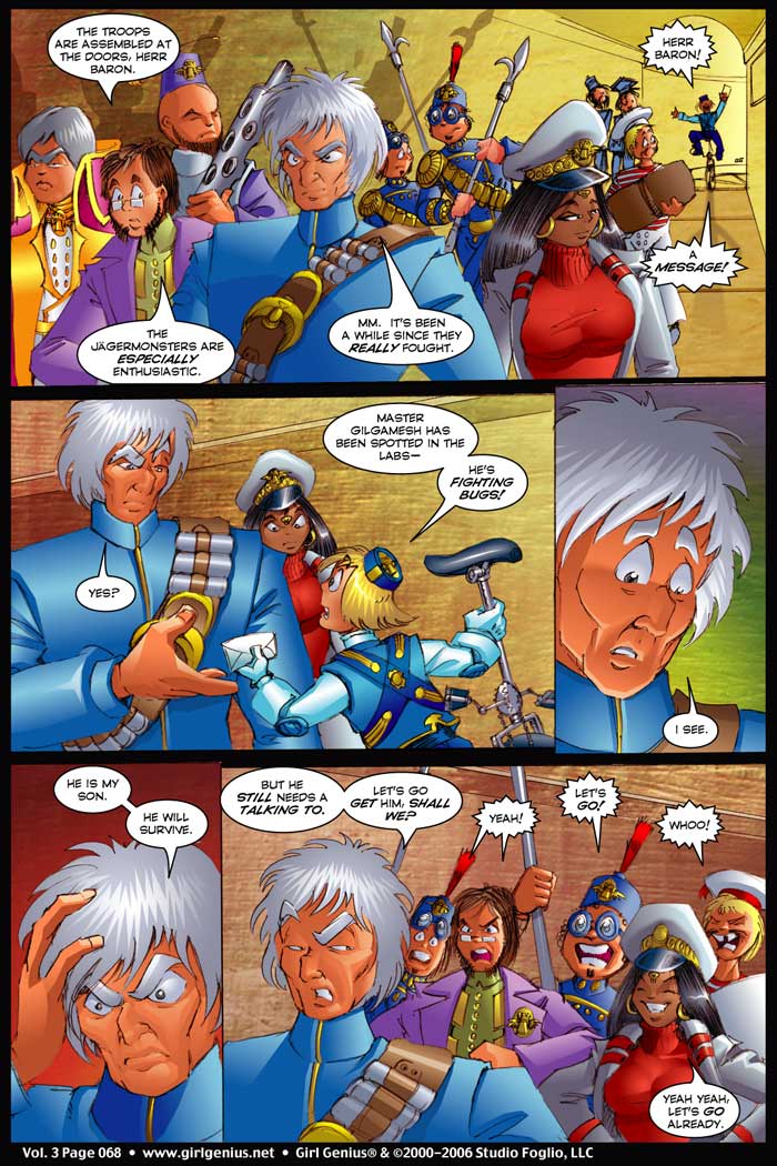 Read online Girl Genius (2002) comic -  Issue #3 - 66