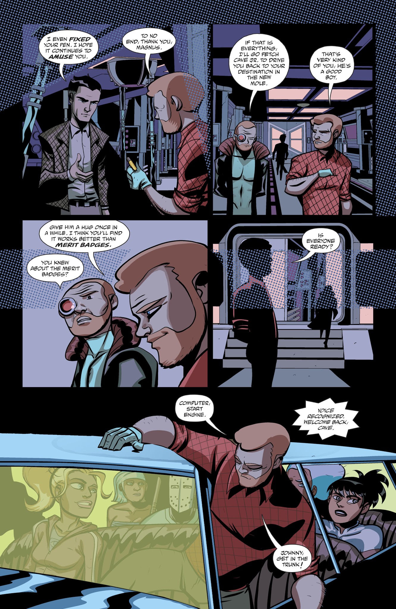 Read online Cave Carson Has a Cybernetic Eye comic -  Issue #12 - 22