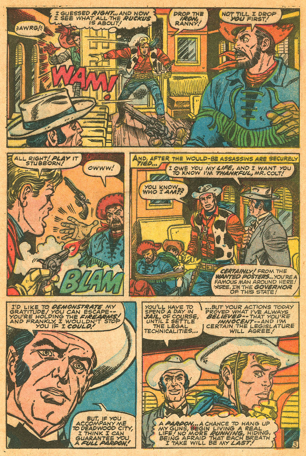 Read online Kid Colt Outlaw comic -  Issue #138 - 5
