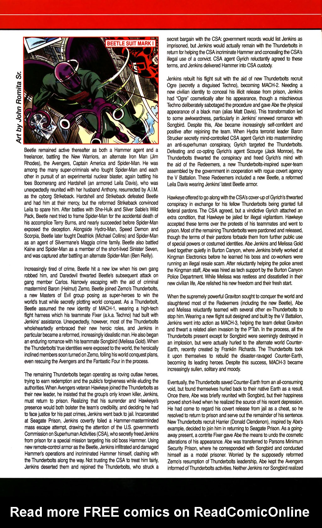 Read online All-New Official Handbook of the Marvel Universe A to Z comic -  Issue #6 - 42