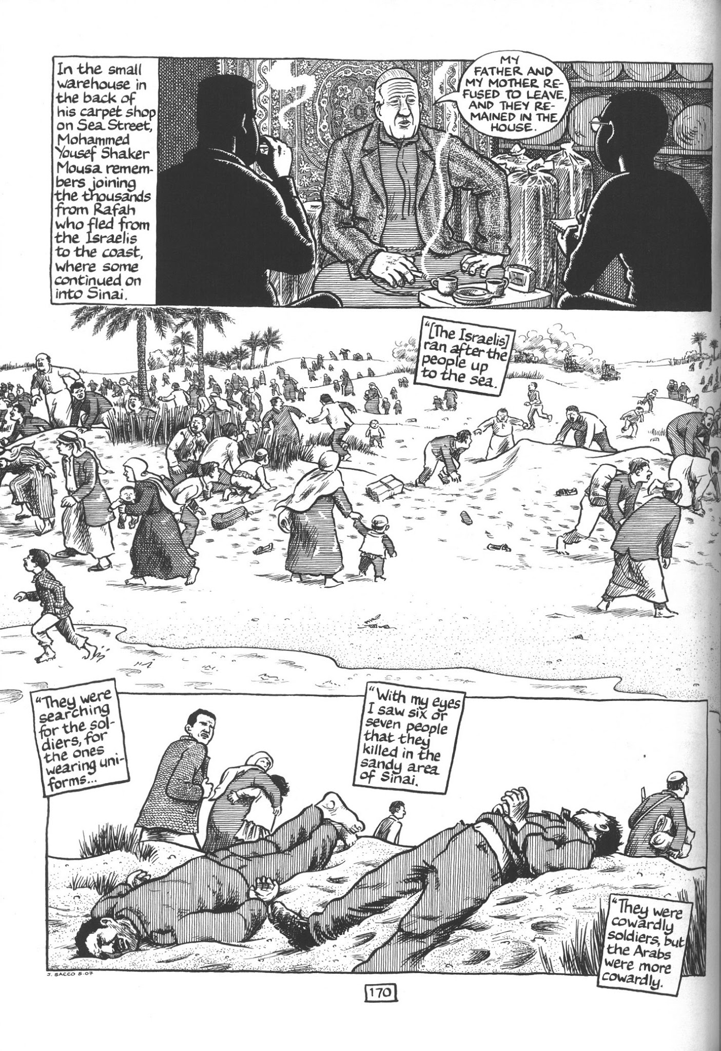 Read online Footnotes in Gaza comic -  Issue # TPB - 190