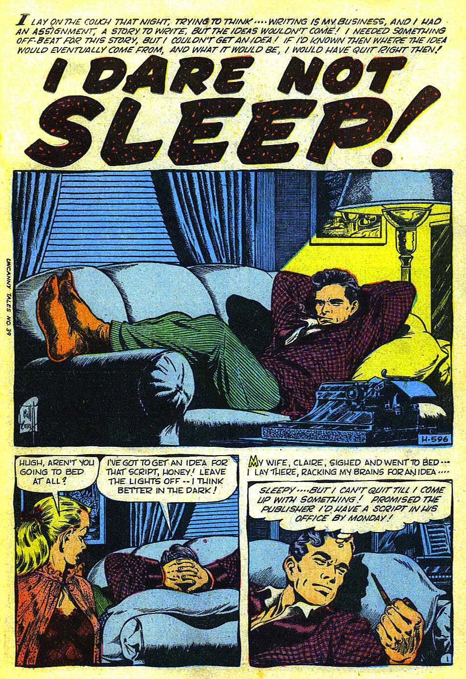 Read online Uncanny Tales comic -  Issue #39 - 2