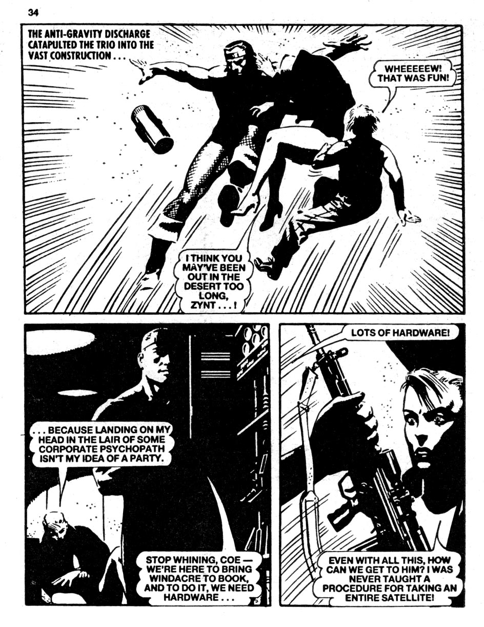 Read online Starblazer comic -  Issue #237 - 34