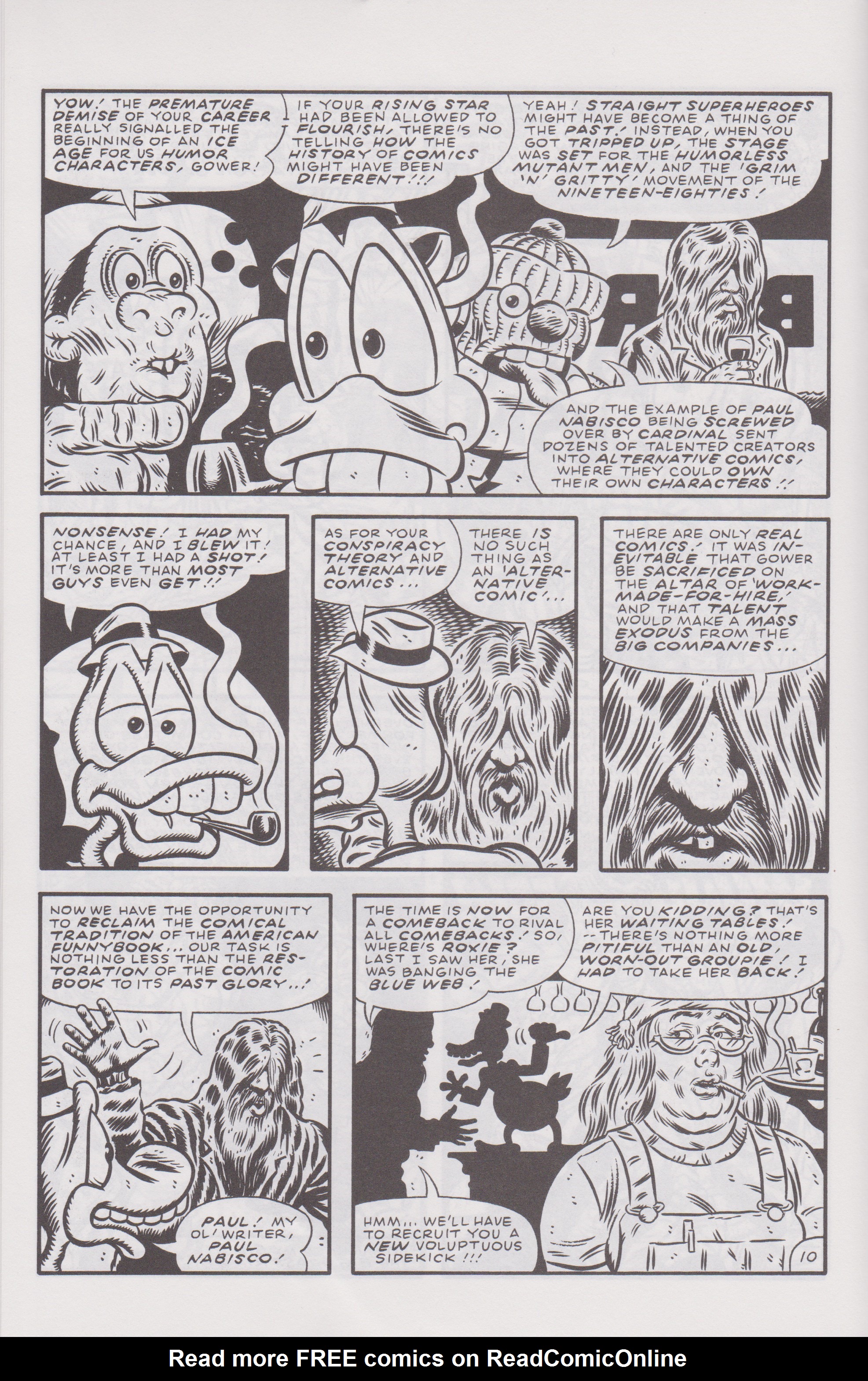 Read online Don Simpson's Bizarre Heroes comic -  Issue #9 - 12