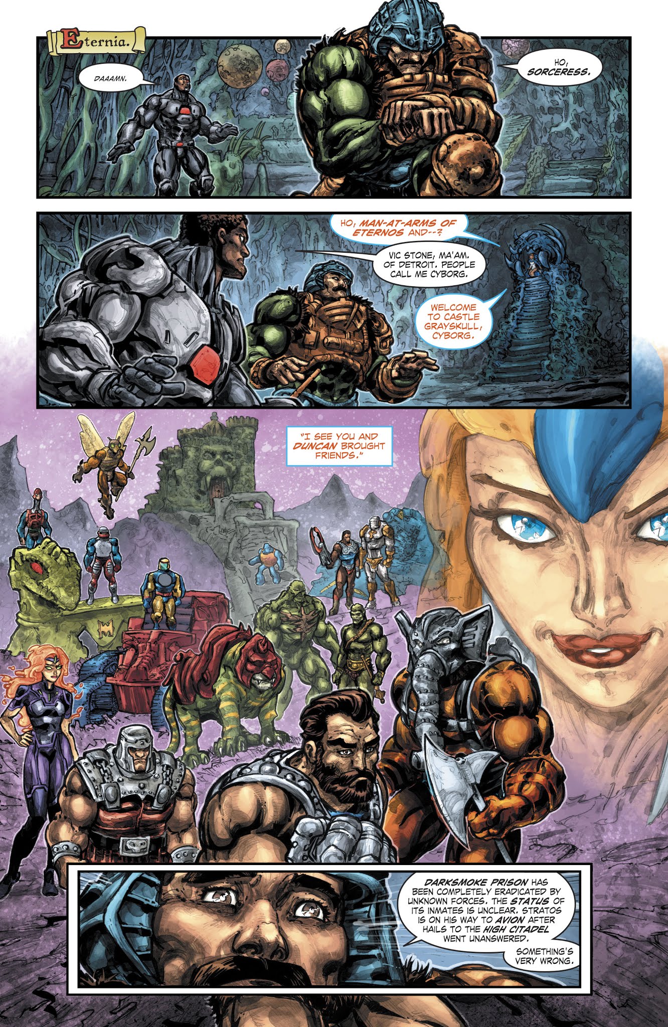 Read online Injustice Vs. Masters of the Universe comic -  Issue #3 - 7
