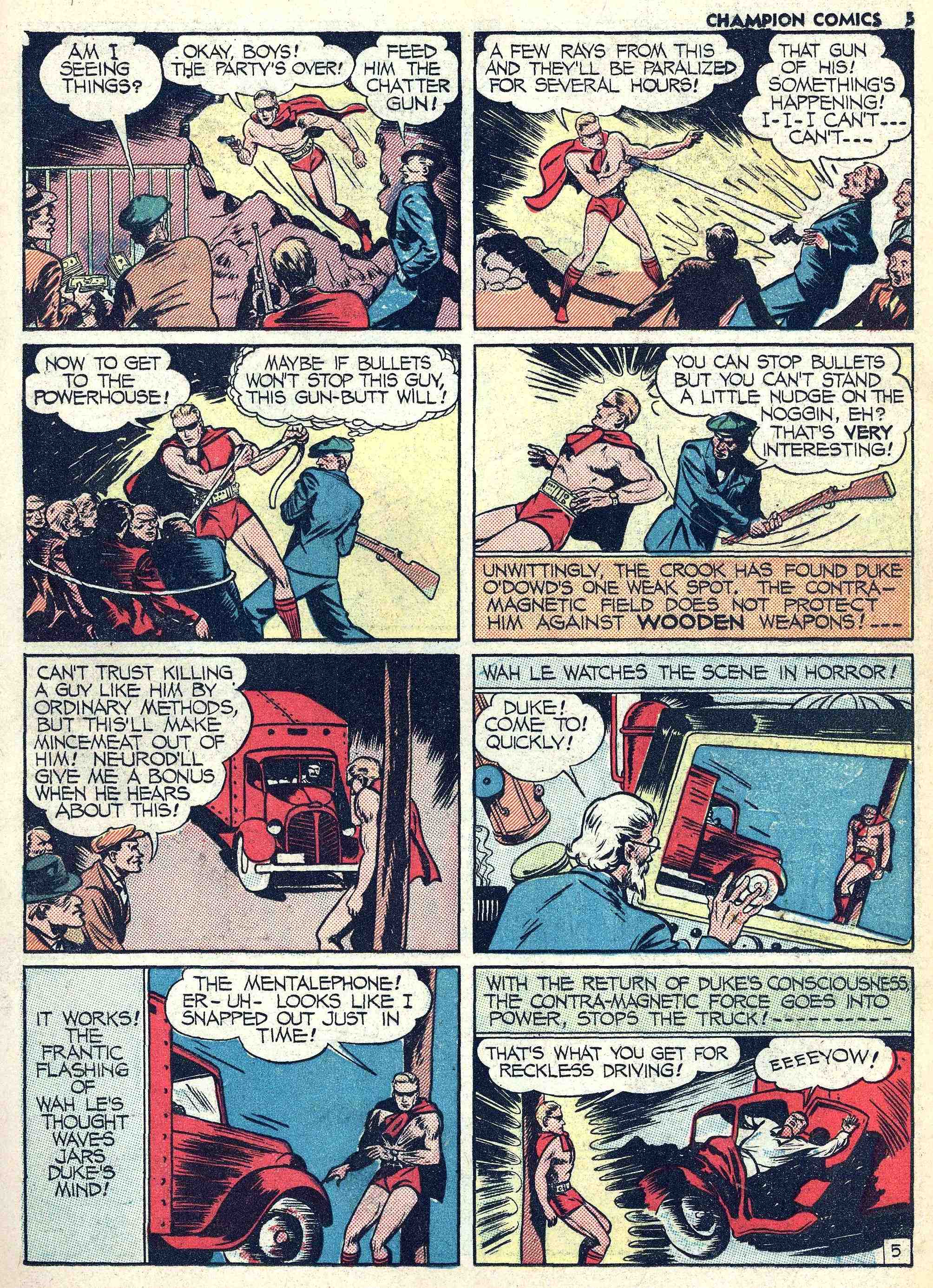 Read online Champion Comics comic -  Issue #9 - 7