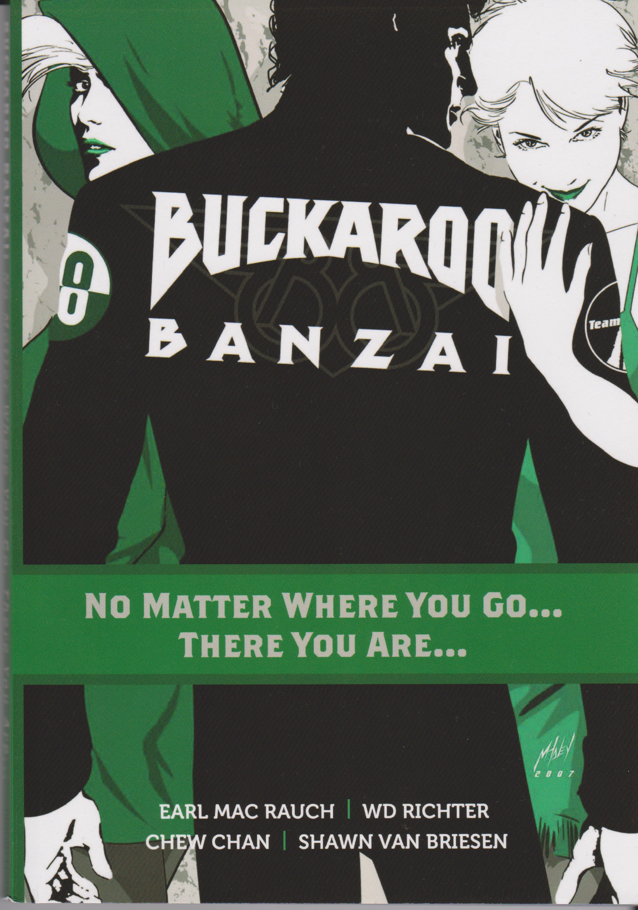 Read online Buckaroo Banzai: No Matter Where You Go... There You Are... comic -  Issue # TPB (Part 1) - 1