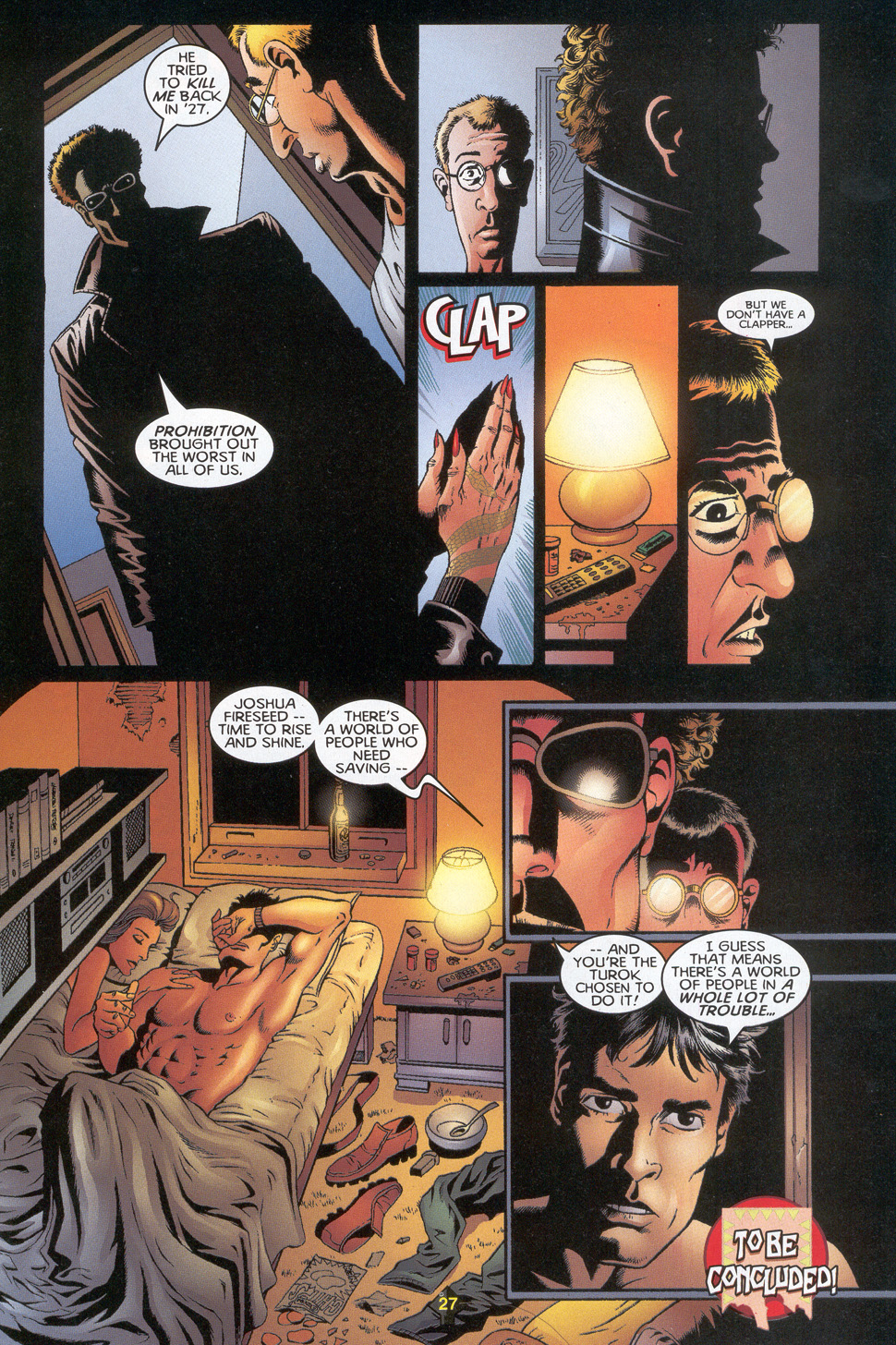 Read online Turok / Timewalker: Seventh Sabbath comic -  Issue #1 - 23