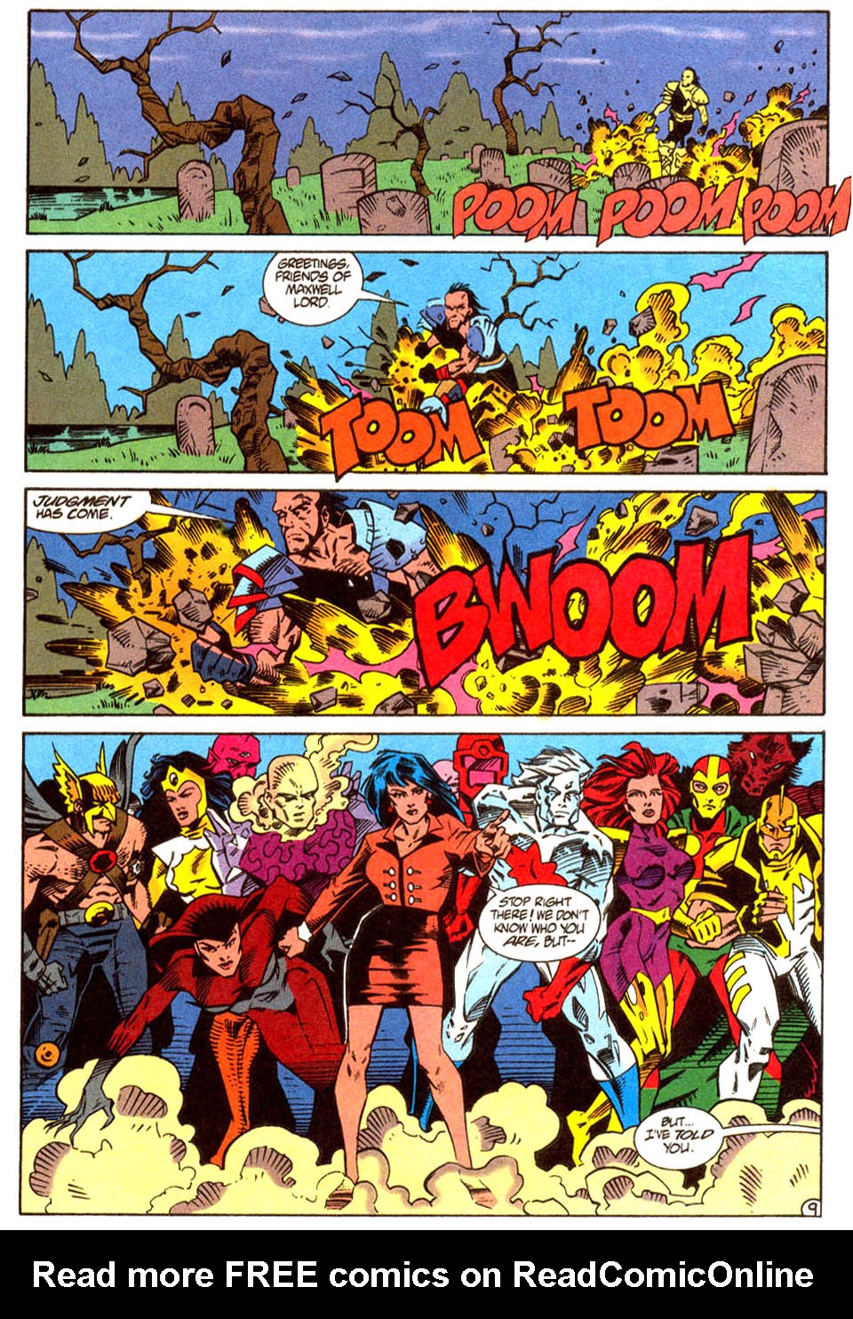 Read online Justice League America comic -  Issue #96 - 10