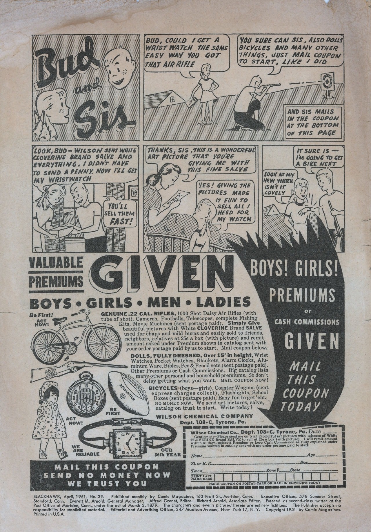 Read online Blackhawk (1957) comic -  Issue #39 - 2