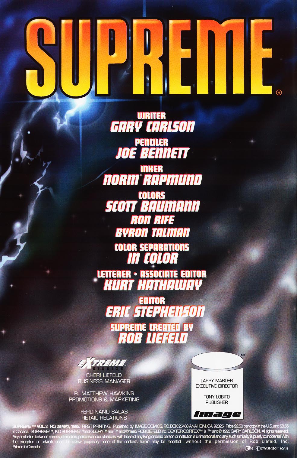 Read online Supreme (1992) comic -  Issue #28 - 2