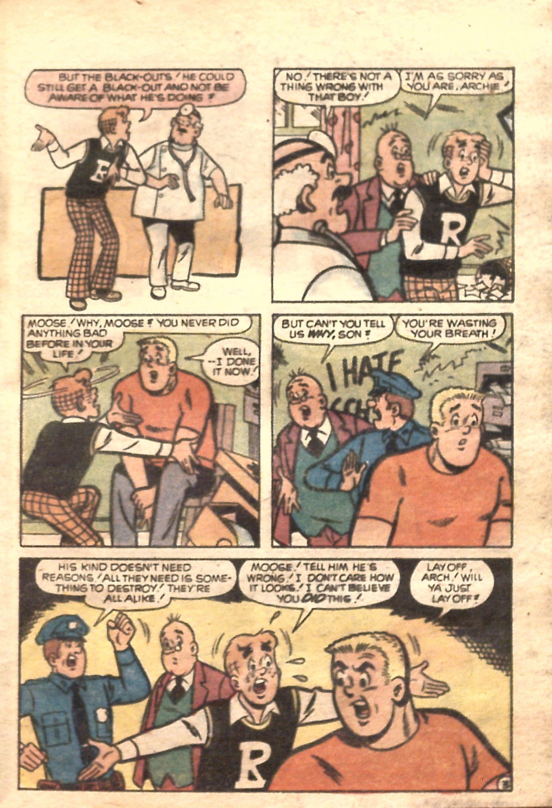 Read online Archie...Archie Andrews, Where Are You? Digest Magazine comic -  Issue #16 - 17