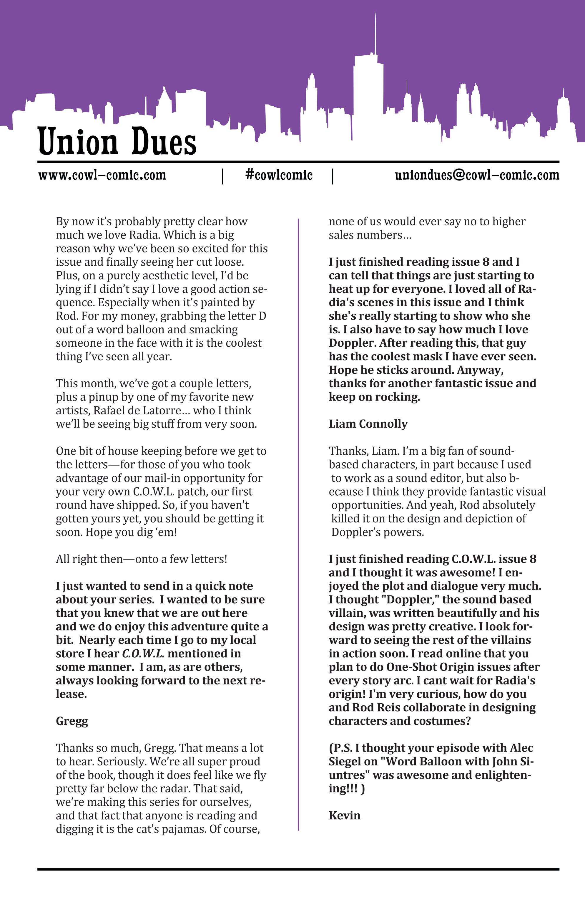 Read online C.O.W.L. comic -  Issue #9 - 24