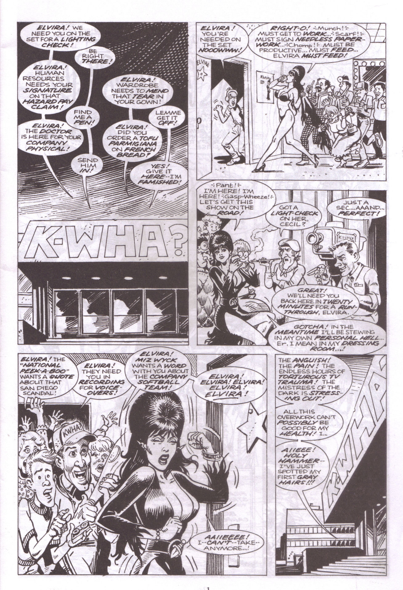 Read online Elvira, Mistress of the Dark comic -  Issue #53 - 3