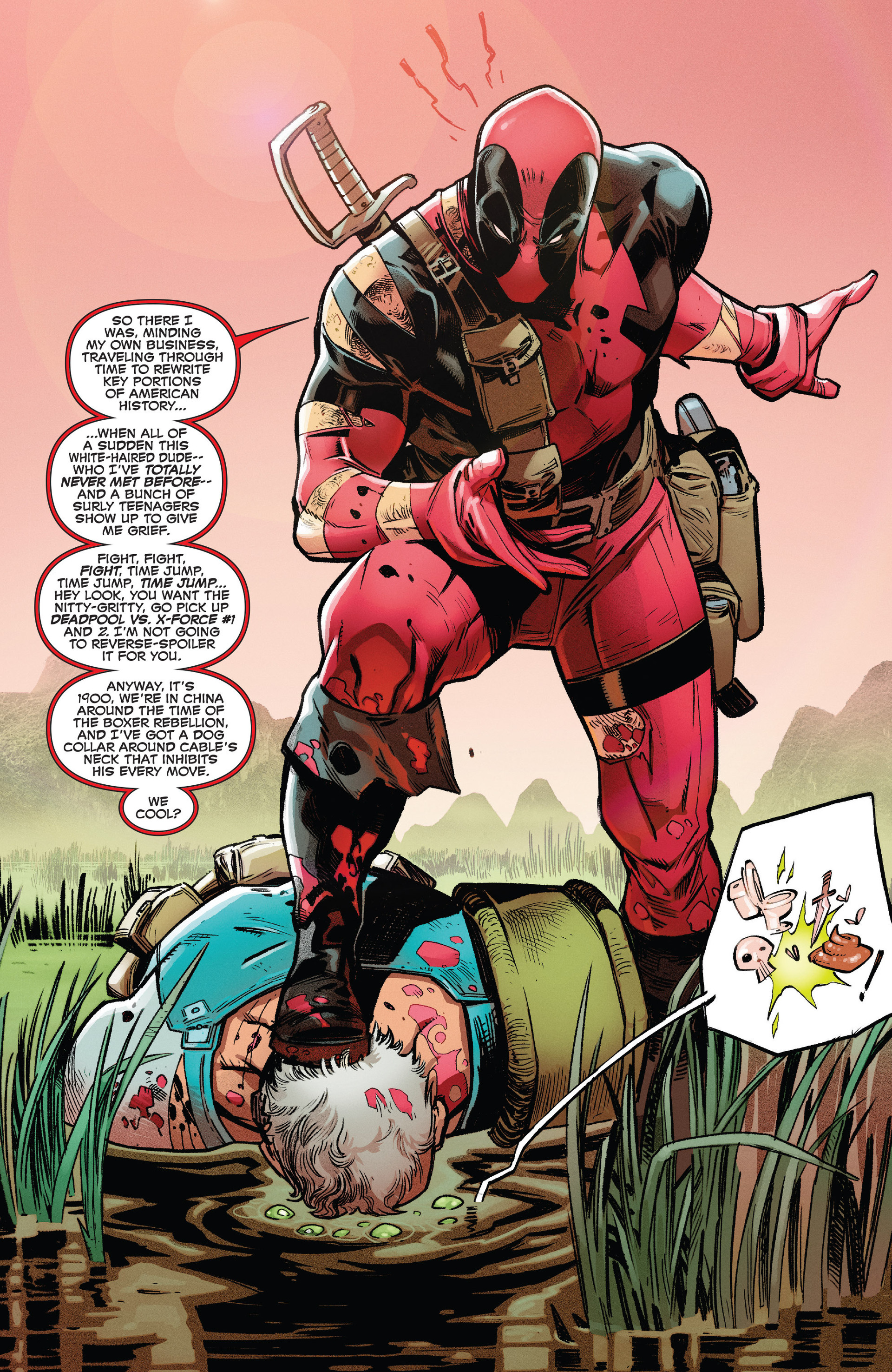 Read online Deadpool vs. X-Force comic -  Issue #3 - 2