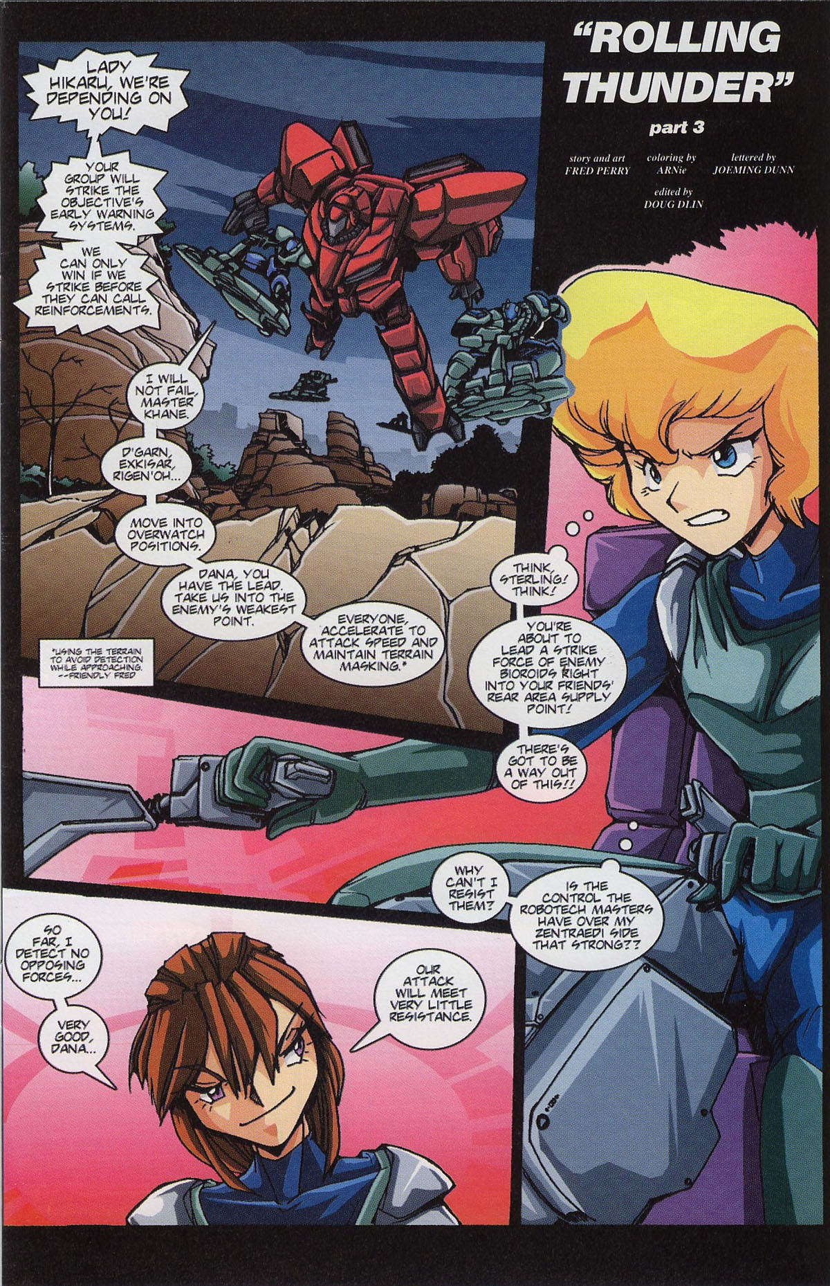 Read online Robotech (1997) comic -  Issue #6 - 3
