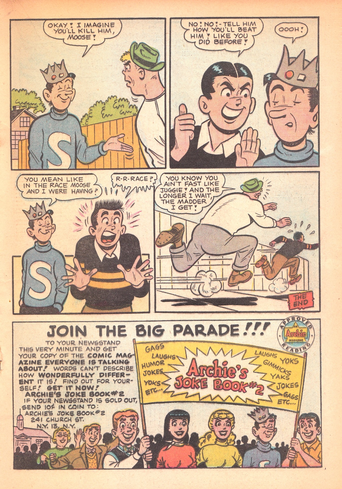 Read online Archie's Rival Reggie comic -  Issue #12 - 19
