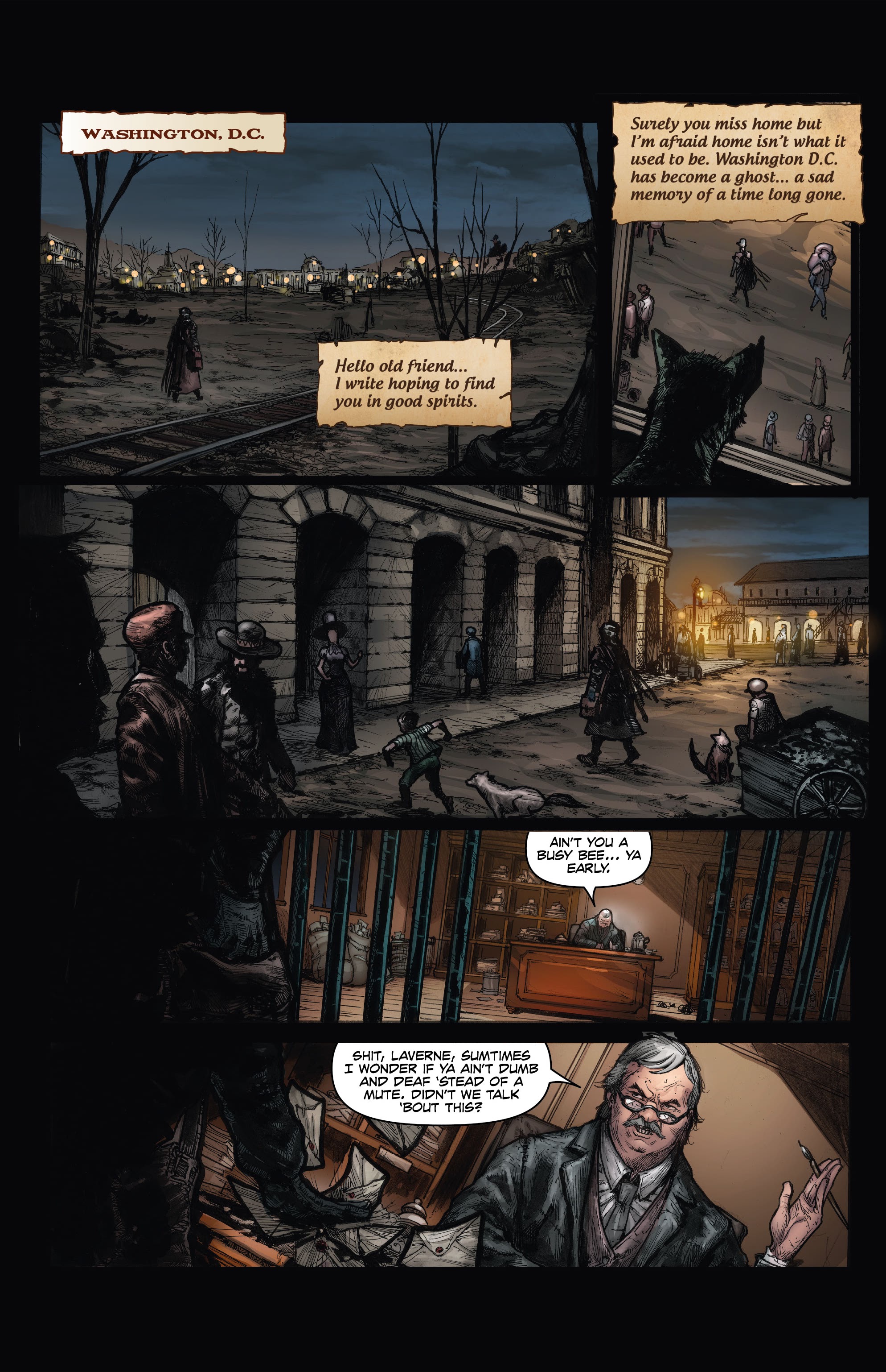 Read online The Few and Cursed: Shadow Nation comic -  Issue # TPB - 12